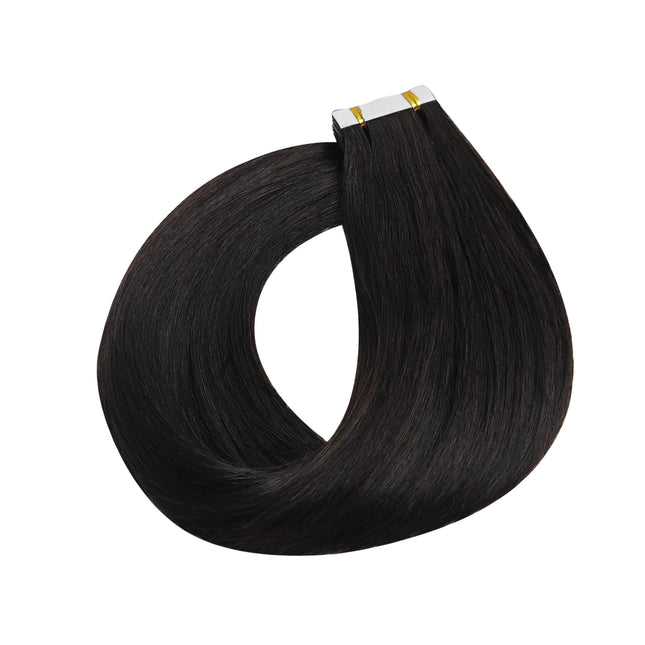 Straight Tape In Hair Extensions Skin Weft Tape In Hair Extensions 20Pcs 50G/Pack Adhesive Invisible 100% Real Human Hair Women