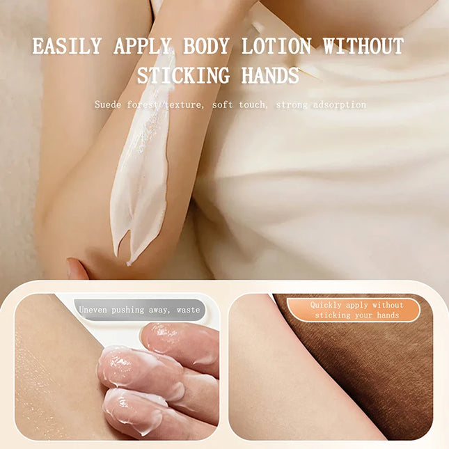 ZZ Reusable Body Self-Tanning Glove Cream Lotion Mousse Cleaning Glove Double-Sided Prevents Sticky Hands Applicator Self Tan