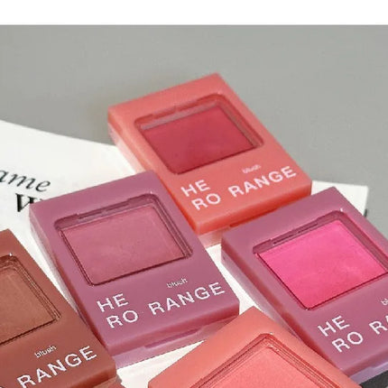Sweet Orange Blusher Makeup Blush Mashed Potato Latte Nude Cheek Color Face Contour Brighten Lasting Rich Color Rouge Cosmetics