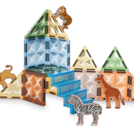 7.5cm Magnetic Building Blocks Construction Children Magnet Tiles Montessori Educational Toys for Kids Birthday Gifts