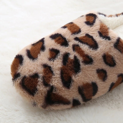 Women Indoor Slippers Warm Plush Home Slipper Autumn Winter Shoes Woman House Flat Floor Soft Silent Slides for Bedroom