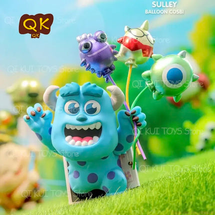 Genuine Pixar Cosbi Balloon Collection Mystery Blind Box Mini Action Figure Desktop Decor Collectible Toy Gift For Anime Fans