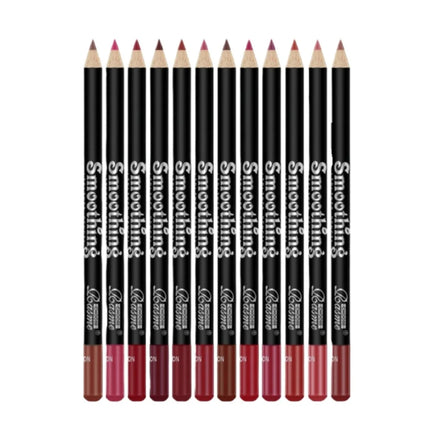 12 pcs Long-Lasting Lipstick Set with Professional Lip Liner Pencil and Matte Lip Gloss Makeup for Women Valentine's Day Gifts