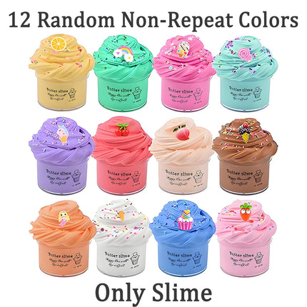 12 piece 50ml Butter Clay Set, Party Gift, Prize, Puzzle Toy, Stress Relief Toy,  Birthday Gift