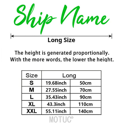 1PC Personalized Boat Sticker Customised Text Decals Waterproof Anti-UV Self Adhesive for DIY Ship Hull Side Cabin Marine Decor