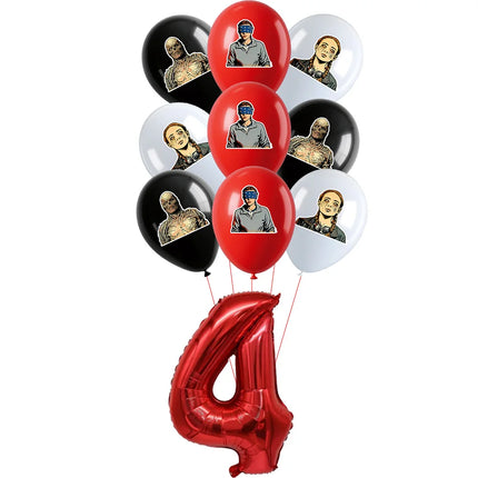 HOT Birthday Party Decorations Balloon Sets Disposable Party Plates Tablecloths Kids Birthday Gifts Baby Showers