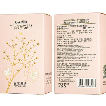 Fresh Delicate Rich Notes Women's Perfume 50ml, Long-Lasting Romantic Date Lady Parfum romantic date lady parfum