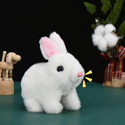 Children Puzzle Electronic Toys Electric Stuffed Rabbit Walk Bark Nod Birthday Parties Holiday Gifts Room Decoration