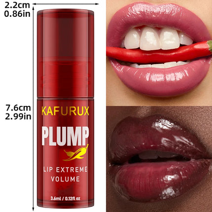 3 Pcs Lip Plump Moisturizing lip Oil Long Lasting Lip Gloss Serum Instant Volumising Essence Oil Repair lip Fine Lines Makeup