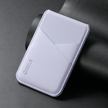 Luxury Business Leather Wallet Card Holder Bag For iPhone & Samsung Galaxy MagSafe Accessories With Slim Geometric Design Gift