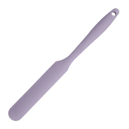 High Temperature Resistant Silicone Long Spatula Multi-color Cream Spatula Household Cake Making Small Accessories Baking Tools