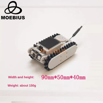 Pipeline Inspection Wireless Video Car Track Robot with Camera Maker Teaching Esp32 Scanning Code Networking DIY Program Toys