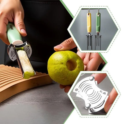 Stainless Steel Apple Corer Red Dates Pear Seed Remover Multi-function Fruit Seed Core Remover Slicer Knife Kitchen Gadgets