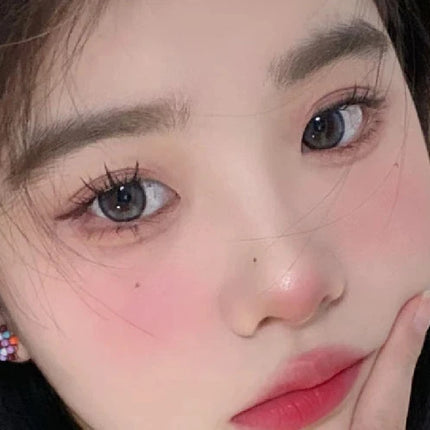 Monochrome Blusher Palette Matte Warm Brown Red Cheek Tint Face Contouring Waterproof Cosmetics Rouge Powder Soft Natural Makeup
