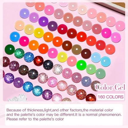 12pc All-season Nail Gel Polish Set Multicolor TPO HEMA Free Long-Lasting UV LED Nail Supplies for Women Daily & Party Wearing