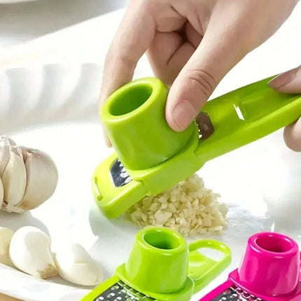 1/2pc Mini Garlic Grinder Creative Garlic Press Kitchen Garlic Mash Manual Garlic Mashing Green Kitchen Gadgets Tool