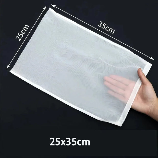 1/3/5Pcs Reusable Nut Milk Bags Strainers Unbleached Nylon Cheesecloth Bag Food Cheese Yogurt Filter Kitchen Fine Mesh Strainer