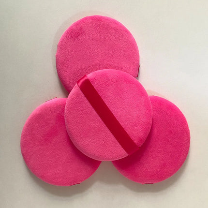4pcs Add a large makeup sponge powder puff for soft face