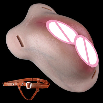 FAAK Strapon Thick Insertable Fake Vagina Clitoris Pads Male to Female Transgender Silicone Male Hiding Underwear Panty Pads