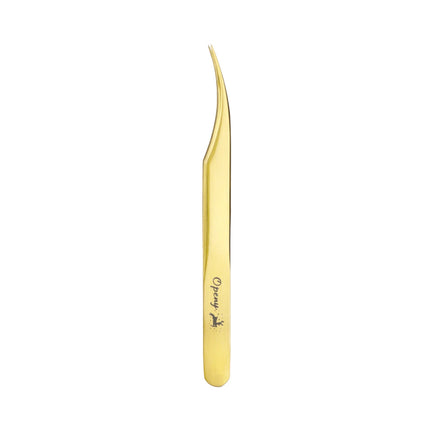 Christmas Eyelash Extension Tweezers-Precision Tweezers for 2D-6D Volume & Individual False Lashes Extensions-Golden Tweezers