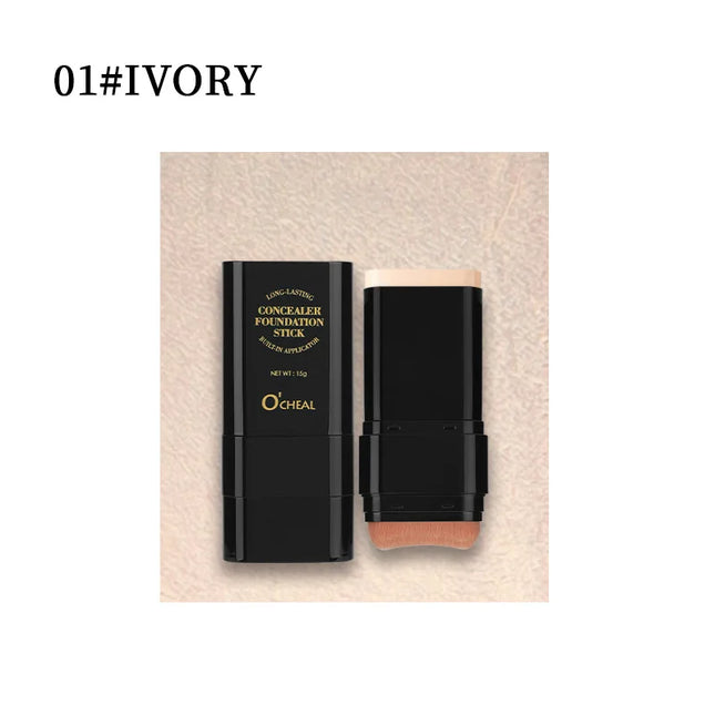Eraser Contour Foundation Stick: moisturizing, light, long-lasting, waterproof, breathable concealer, natural, pliable liquid foundation