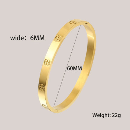 XUANHUA Stainless Steel Cuff Bracelets Bangles For Women Fashion Jewelry Charm Jewelry Accessories Crystal Bracelet loves