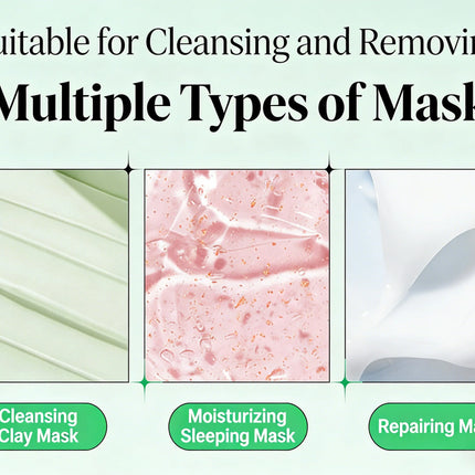 GECOMO Soft Thickened Facial Cleansing Puff Foaming Sponge for Deep Cleaning Gentle Face Wash Sponge