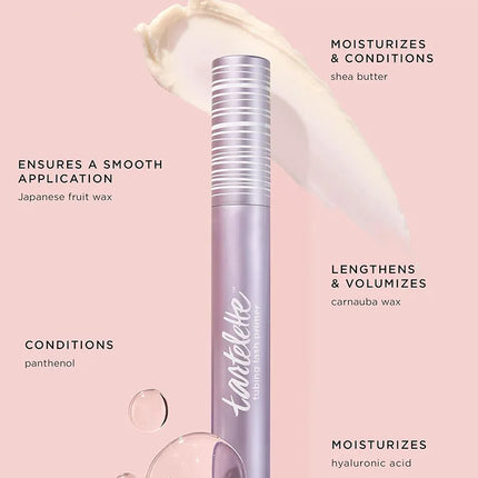 Tubular mascara waterproof, sweat-proof, non-smudge, long and curly eyeliner liquid combination set