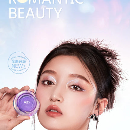 Romantic Beauty Iluminador Maquillaje Chameleon Highlighter Eye Palette High gloss Powder Body and Face Pearl Brightening