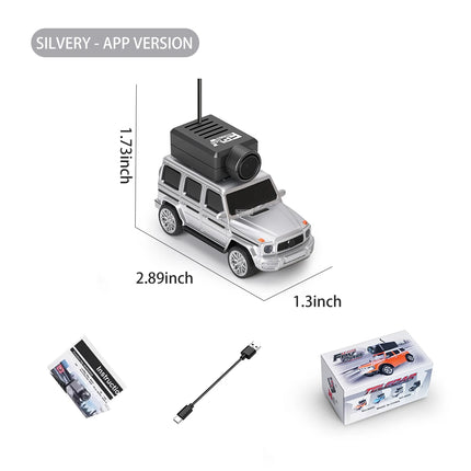 Wltoys 6405/6406 1/64 FPV First Person View Mini RC Car&Runway Mat 2.4GHz Gyroscope Remote Control Car with HD Camera Racing Toy