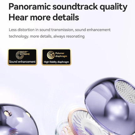 Xiaomi Open Ear Clip Earbuds ENC Wireless Bluetooth5.4 Headphone Noise Cancelling Earphone With Mic For Android iOS