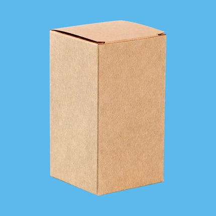 50pcs/lot 3x3 5x5 6x6 8x8 9x9 10x10cm Hight 4 ~ 13cm Card Paper Box Square Lipstick Perfume Essential Oil Bottle Storage Boxes