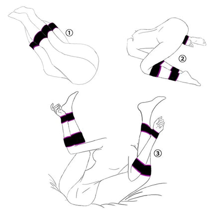 BDSM Bondage Set Adult Games Ankle Cuffs Sex Toys for Women Couples Slave in Bed SM Soft Strap Handcuffs Sex Shop