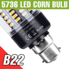 B22 / Cold White / 132leds