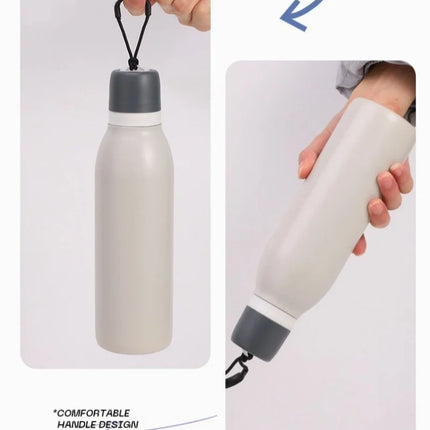 18oz/24oz Portable Thermos Cup Vacuum Cup Stainless Steel Vacuum Flask Cold&Hot Sport Pot Car Cup Travel Mug Insulated Cup
