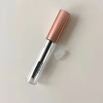 10/30/50/100pcs Empty 10ml Mascara Tubes Matte Rose Gold /Clear Tube Eyeliner/ Eyelash Growth Liquid Tube Makeup Tool Wholesale