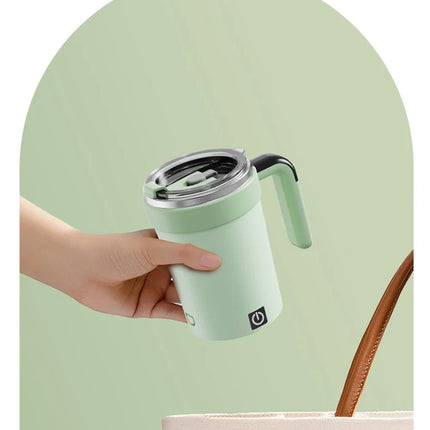 Detachable Automatic Mixing Coffee Cup Intelligent Temperature Measuring Rechargeable Mug Suitable for Office/Kitchen/Travel