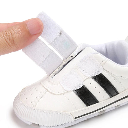 Spring and Autumn Style Baby Walking Shoes Baby White Shoes Casual Single Shoes For Boys and Girls Anti Slip Baby Shoes