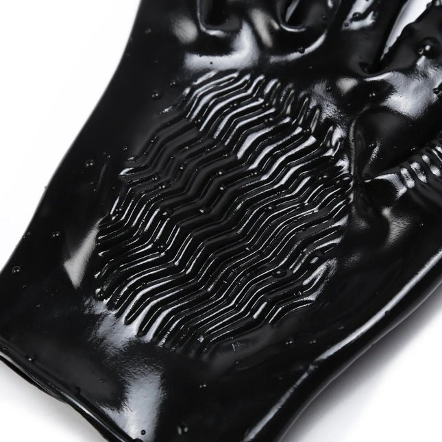 1 Pcs Five Fingers Sex Gloves Training Tools Adult Toys  Silicone   for Couples Fetish Chastity  Erotic