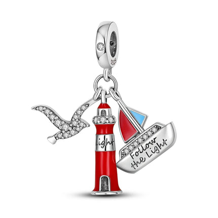 Original 925 Sterling Silver Charms Paris Eiffel Tower Charms Bead Pendant Fit Bracelets Bangle Necklaces Women DIY Jewelry Gift