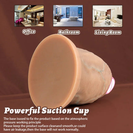 5 sizes Silicone Dildos Butt Plug Thick Anal Plug Realistic Huge Thick Dildo With Suction Cup Adults Toys Sex Toys For Women Man