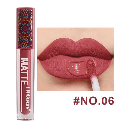 1Pc Velvet Matte Lipstick Lip Gloss Non Stick Cup Stain Makeup Beauty For women Waterproof Long lasting Cosmetics