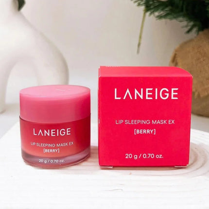 Laneige Lip Mask Jelly Sleep Lip Balm Night Repair Moisturise Treatment 4*8g 5*3g Set Hydrate Light Nourishment Christmas Gifts