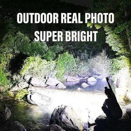 Portable Powerful Mini LED Flashlight With pen clip Rechargeable Pocket Emergency Torch Waterproof Hiking Camping Flash Light