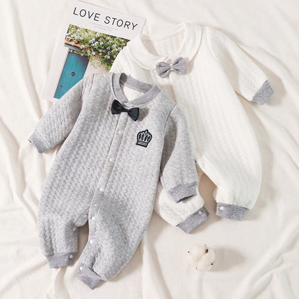 Soft Baby Girl Clothes Cotton Autumn and Winter Newborn Romper Cute Girl Bodysuit  Warm Boy Clothes Babies 0 to 12 Months