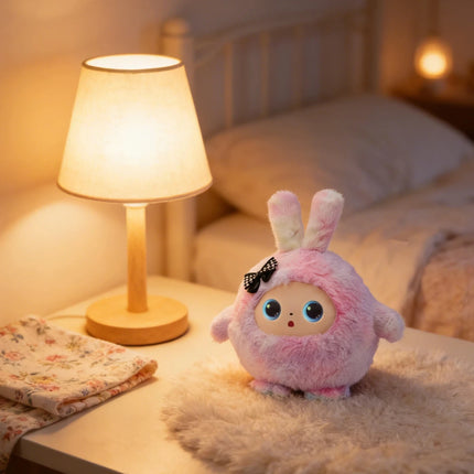 AITOYS Cute AI Interactive Rabbit Plush Doll Multilingual Voice Chat Electronic Pet Toy For Kids Aged 3+ Home Companion Play