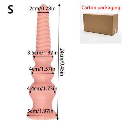 Long Big Anal Beads Butt Plug Long Butt Plug Anal Training Expansion Anal Dilator For Women Man Gay Soft Anal Massager Sex Toys