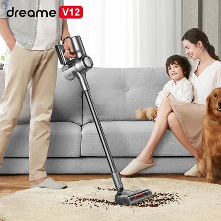 Dreame V12 Wireless Vacuum Cleaner 27000Pa LED Display All In One Dust Collector Floor Carpet Quality Robot Aspirator For HOME