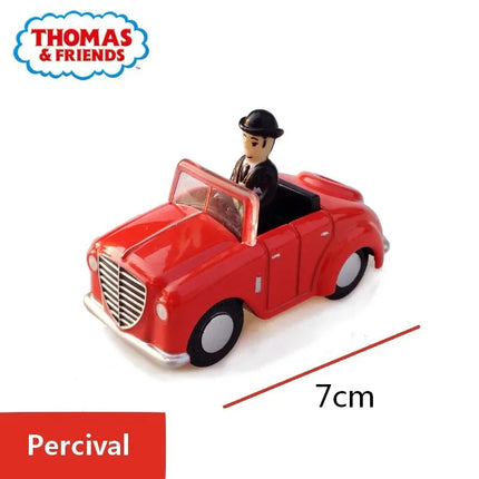 Genuine Thomas and Friends Caitlin Connor Double Track Master Train Model Metal Magnetic Railway Children Toy Car Gift