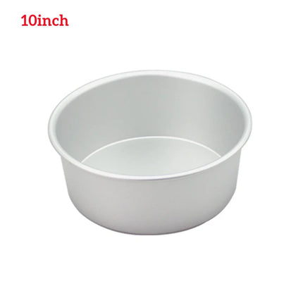4/6/8/10/12inch Fixed Base Round Cake Pan Aluminum DIY Cakes Pastry Mould Cheesecake Mould  Nonstick Cake Tin Kitchen Tools